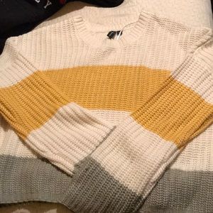 Cropped sweater